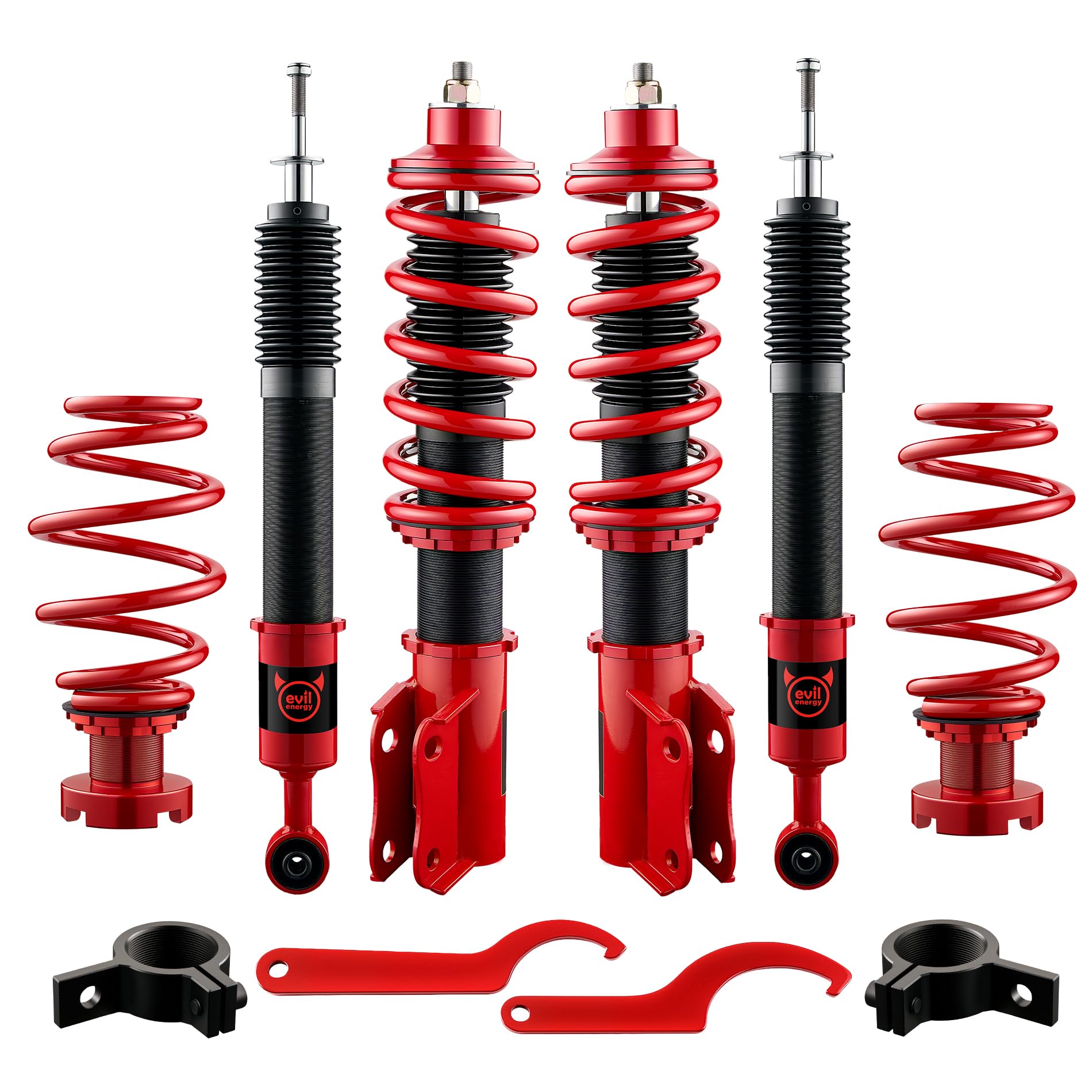 Amazon.com: EVIL ENERGY Coilovers Compatible for Honda Fit
